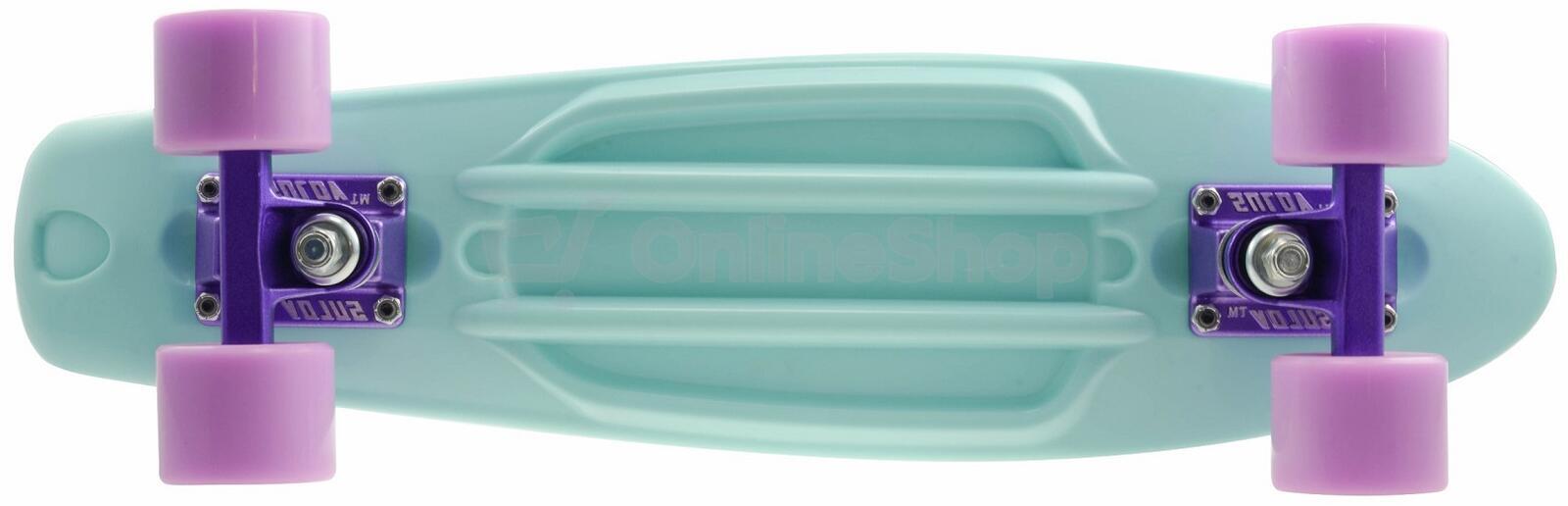 Penny board 22" SULOV® PASTEL mentol-nach