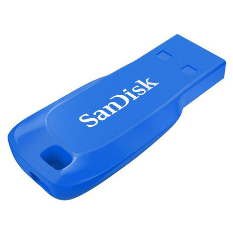 SanDisk Flash Disk 16GB Cruzer Blade, USB 2.0, modr (foto 1)