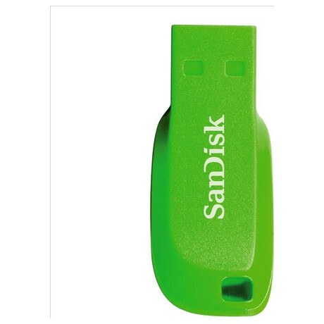 SanDisk Flash Disk 16GB Cruzer Blade, USB 2.0, zelen (foto 1)