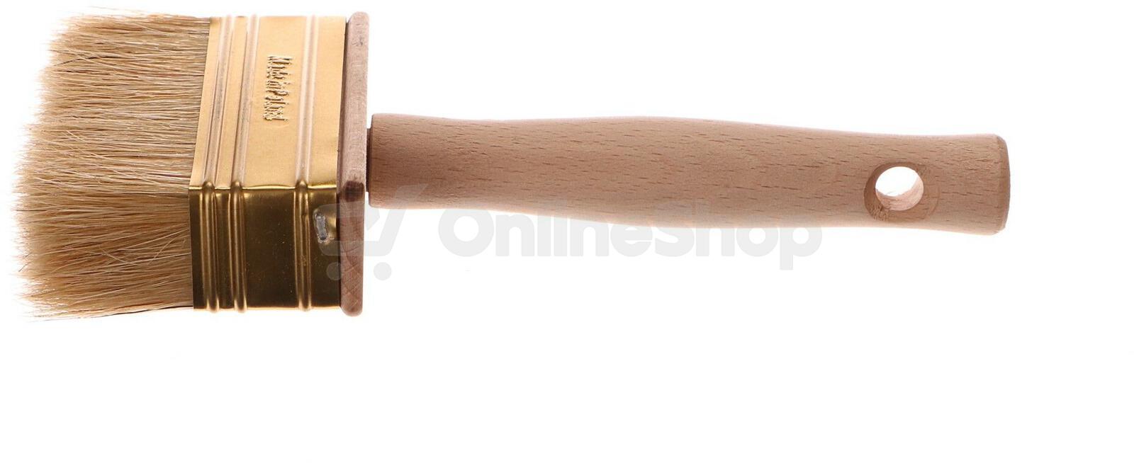 Štětka malířská, 90 mm, dřevěná rukojeť GEKO