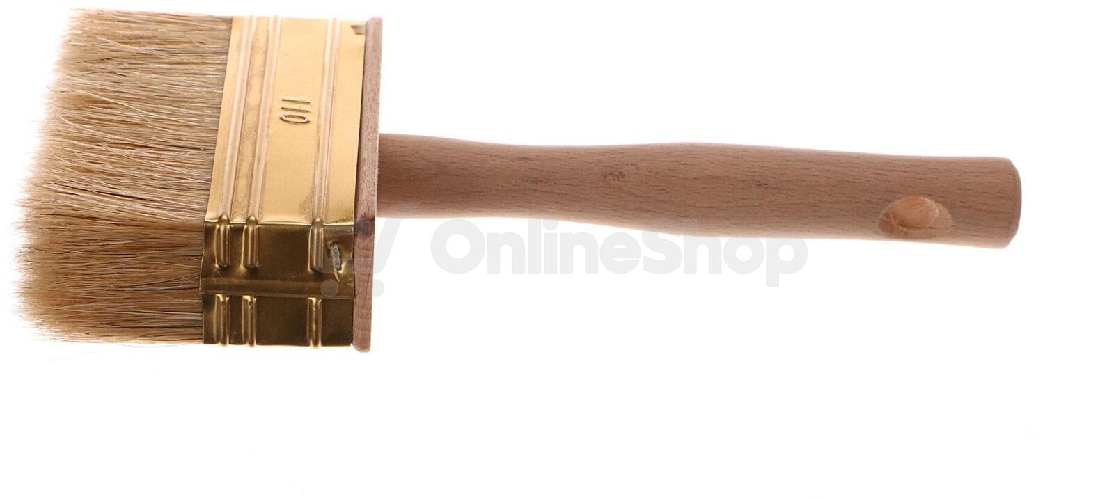 Štětka malířská, 110 mm, dřevěná rukojeť GEKO