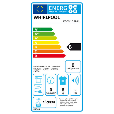 FTCM 108B EU&nbsp;SUŠIČKA PRÁDLA Whirlpool (foto 3)