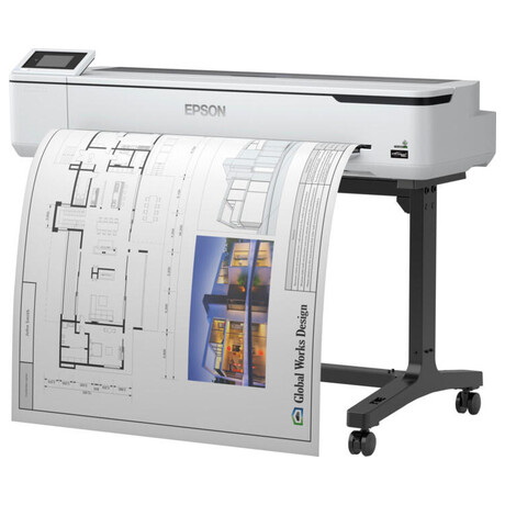 EPSON tiskrna ink SureColor SC-T5100, 4ink, A0, 2400x1200 dpi, USB ,LAN ,WIFI, Ethernet (C11CF12301A0)