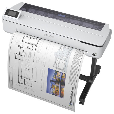 EPSON tiskrna ink SureColor SC-T5100, 4ink, A0, 2400x1200 dpi, USB ,LAN ,WIFI, Ethernet (C11CF12301A0)