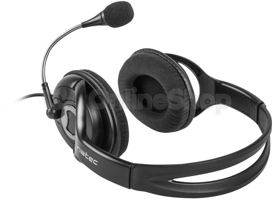 Sluchátka s mikrofonem NATEC Bear 2 (NSL-1178)