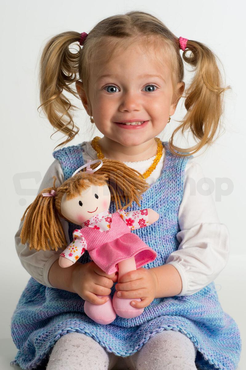 Hadrová panenka Teddies Verunka, česky mluvící