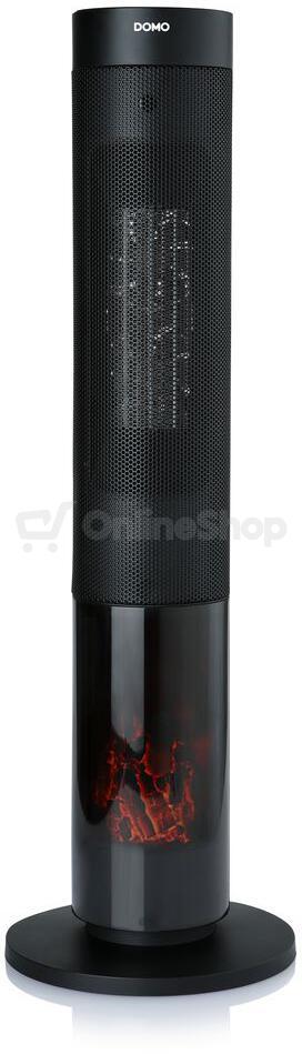 Teplovzdušný ventilátor s imitací ohně - DOMO DO7345H