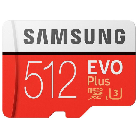 Samsung EVO Plus microSDXC 512GB +&nbsp;SD adaptér (foto 1)