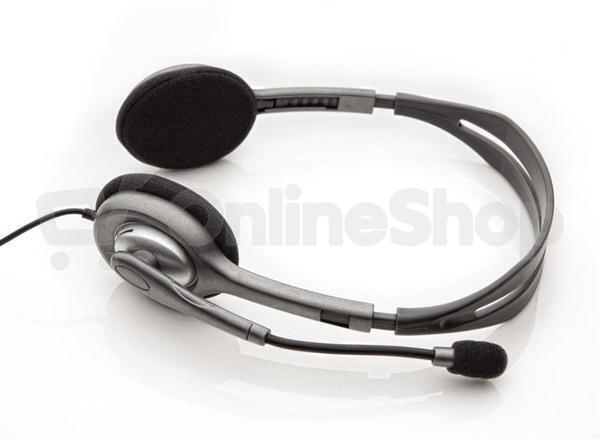 Sluchátka s mikrofonem Logitech H110