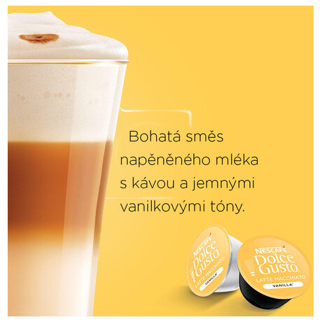 NESCAFɮ Dolce Gusto Latte Macchiato Vanilla kvov kapsle 16 ks