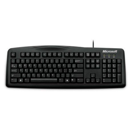 Klávesnice Microsoft Wired Keyboard 200 CZ/SK - černá