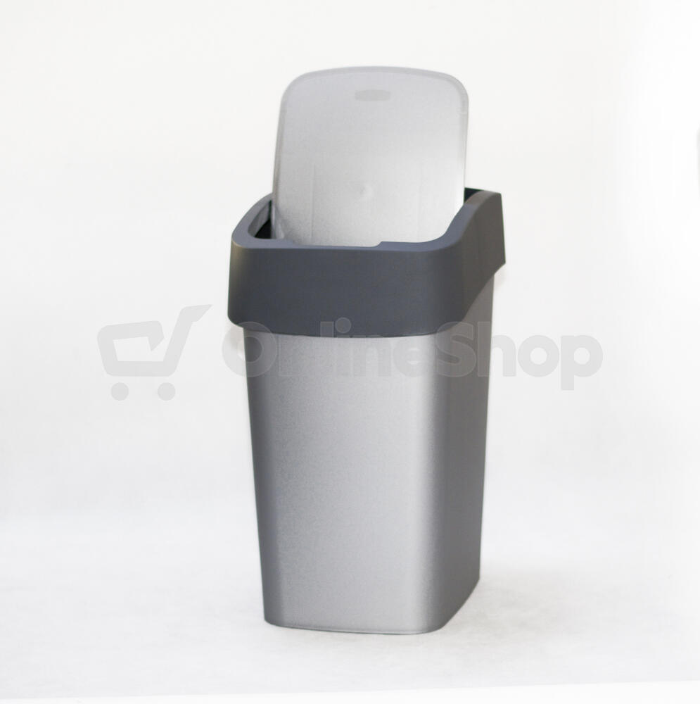 CURVER FLIPBIN 25L odpadkový koš - šedý