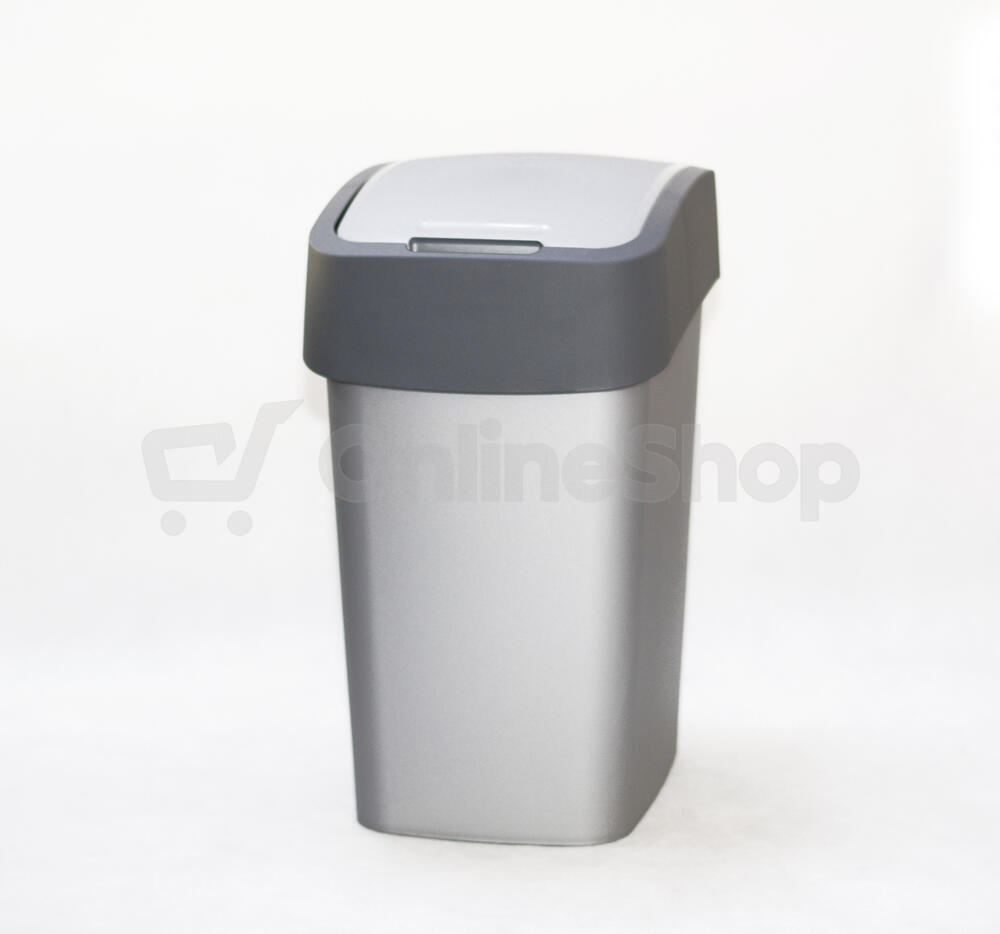CURVER FLIPBIN 25L odpadkový koš - šedý