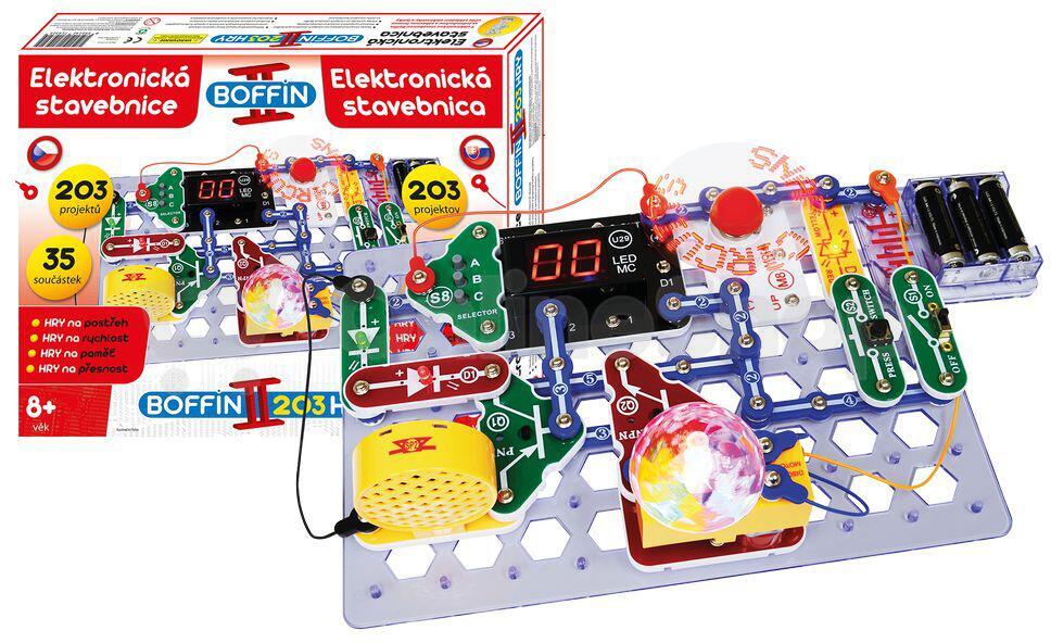 Elektronická stavebnice Boffin II. 203
