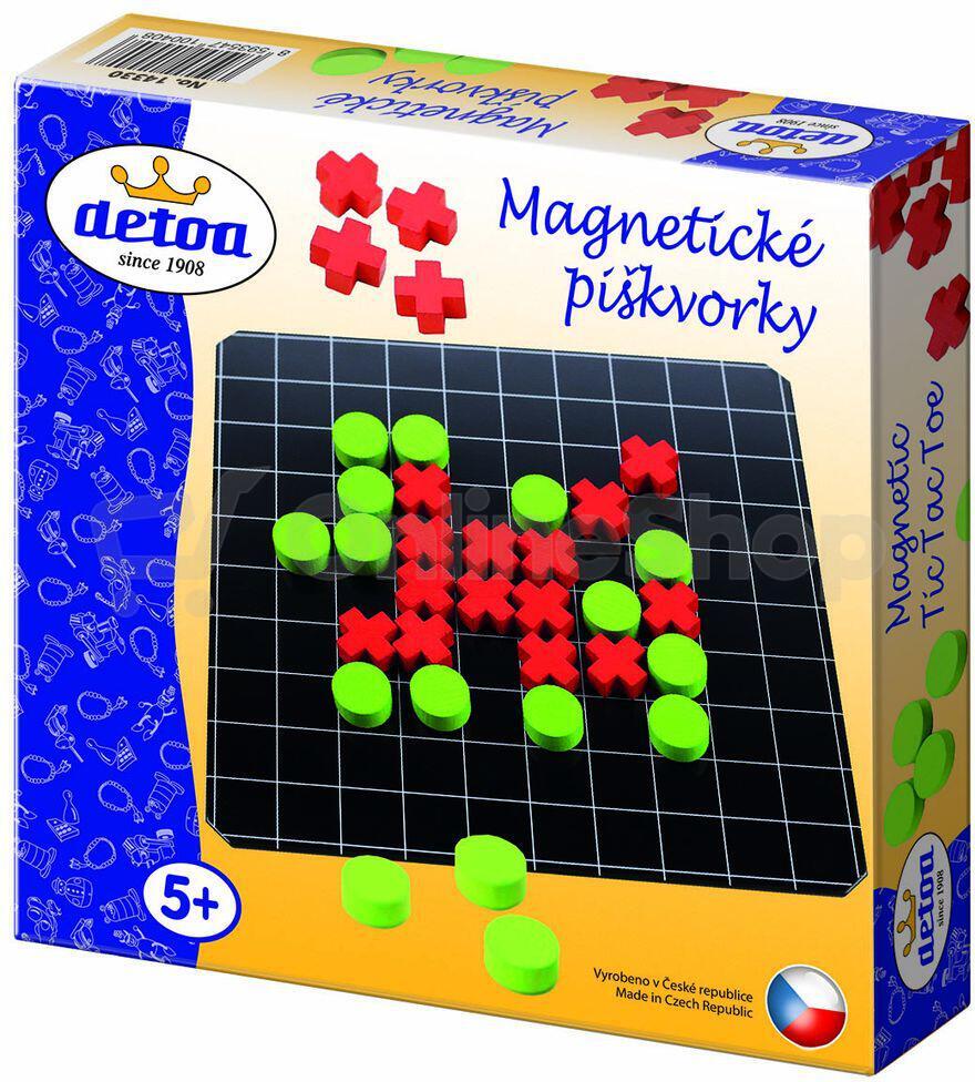 Společenská hra Detoa Magnetické piškvorky