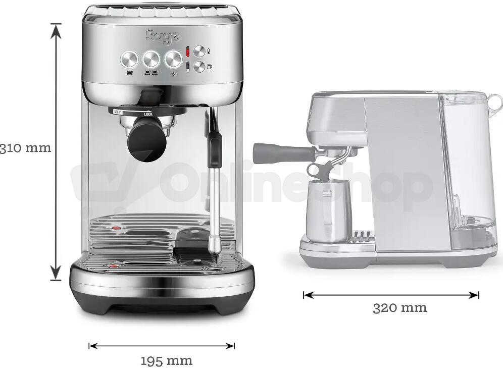 SET Kávovar Sage SES500BSS + Kávomlýnek SAGE BCG600SIL
