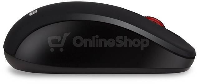 CONNECT IT "MUTE" bezdrátová optická tichá myš, USB, (+ 1x AA baterie zdarma), černá (CMO-2230-BK)