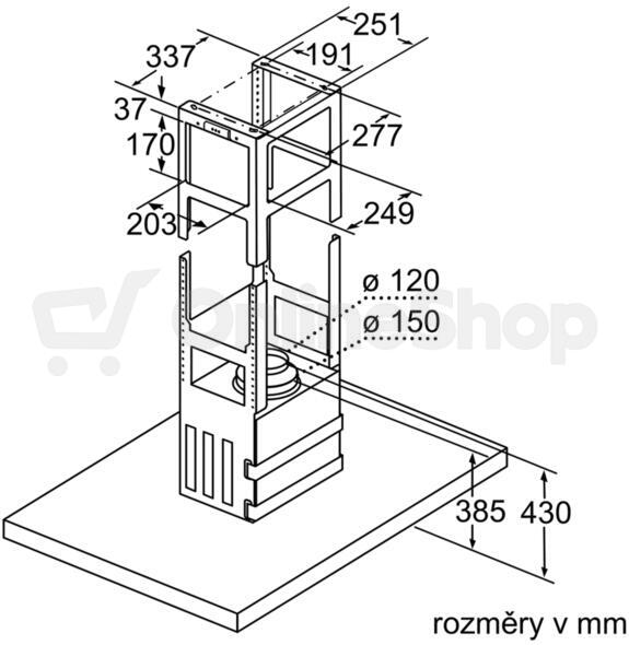 Odsavač par SIEMENS LF97BCP50
