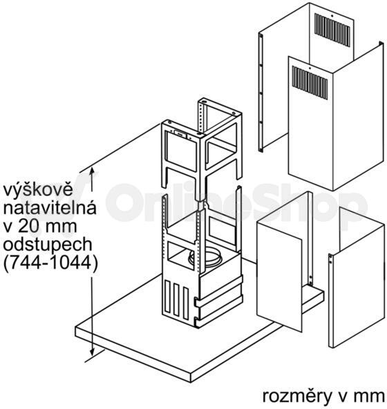 Odsavač par SIEMENS LF97BCP50