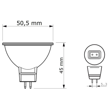 CorePro LEDspot ND 7-50W 827 MR16 36DLED rovka 7W 521lm Philips