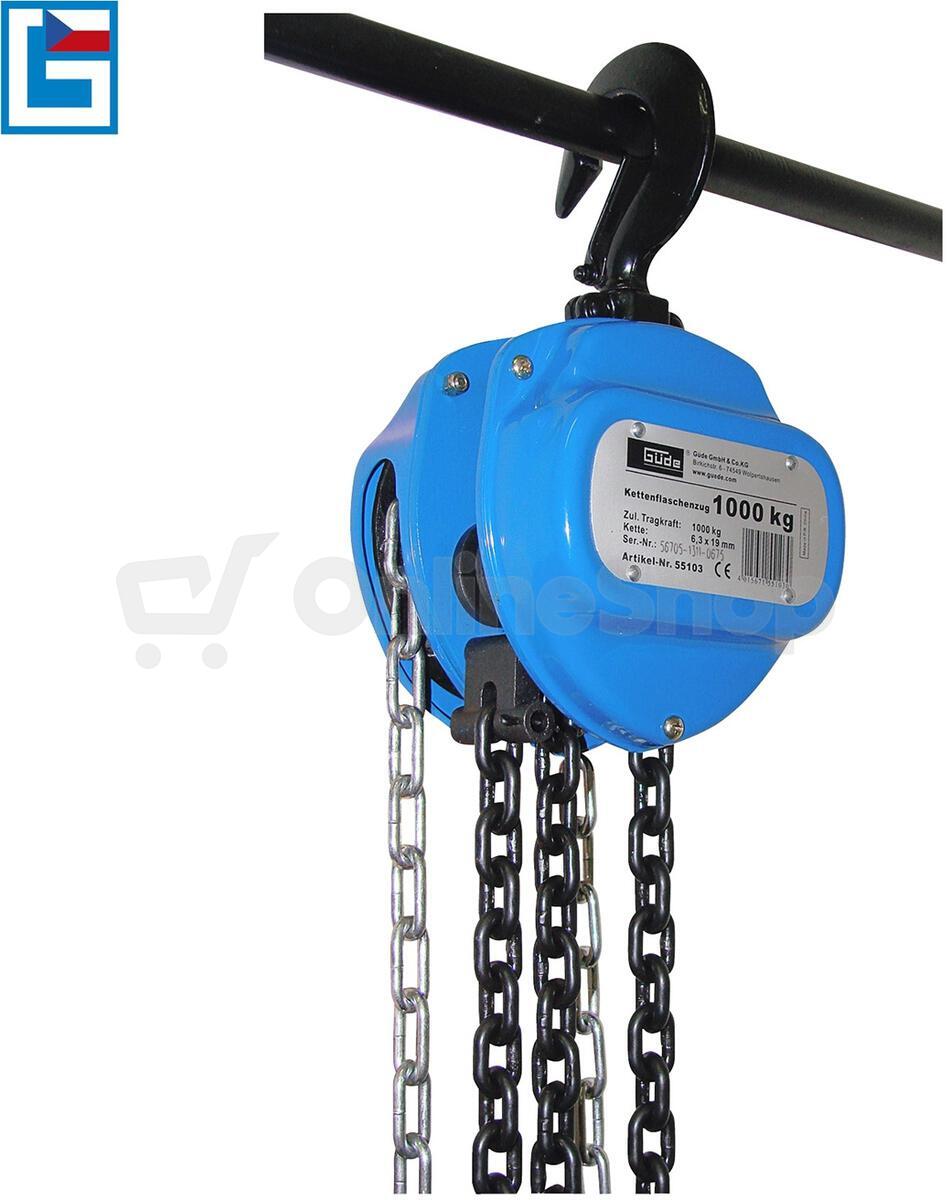 Řetězový kladkostroj 1000 KG Güde