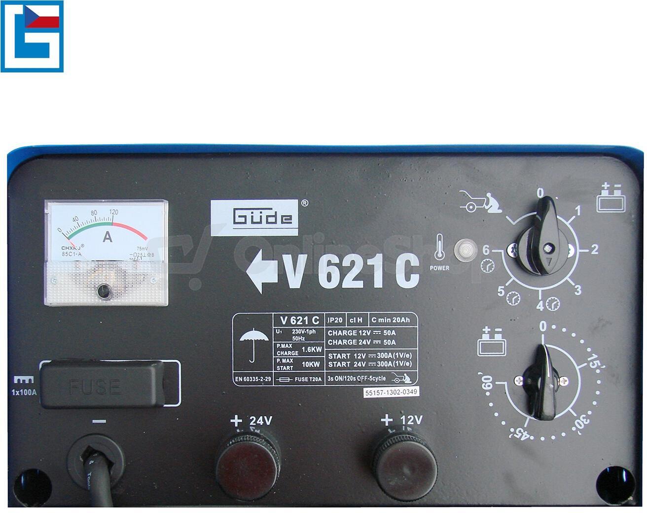 Nabíječka bateriíi V 621 C Güde