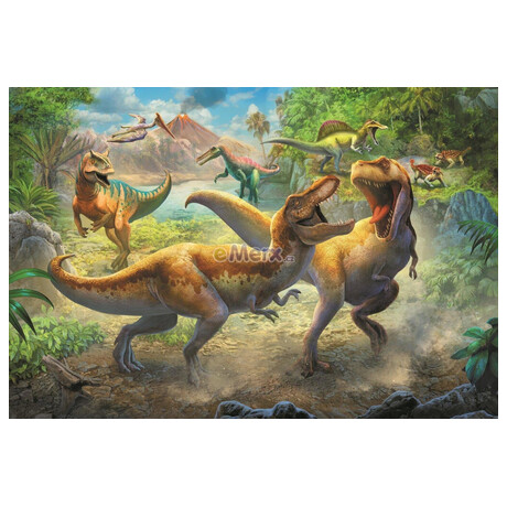 TREFL Puzzle Dinosaui/Tyranosaurus 41x27,5cm 160 dlk v krabici 29x19x4cm