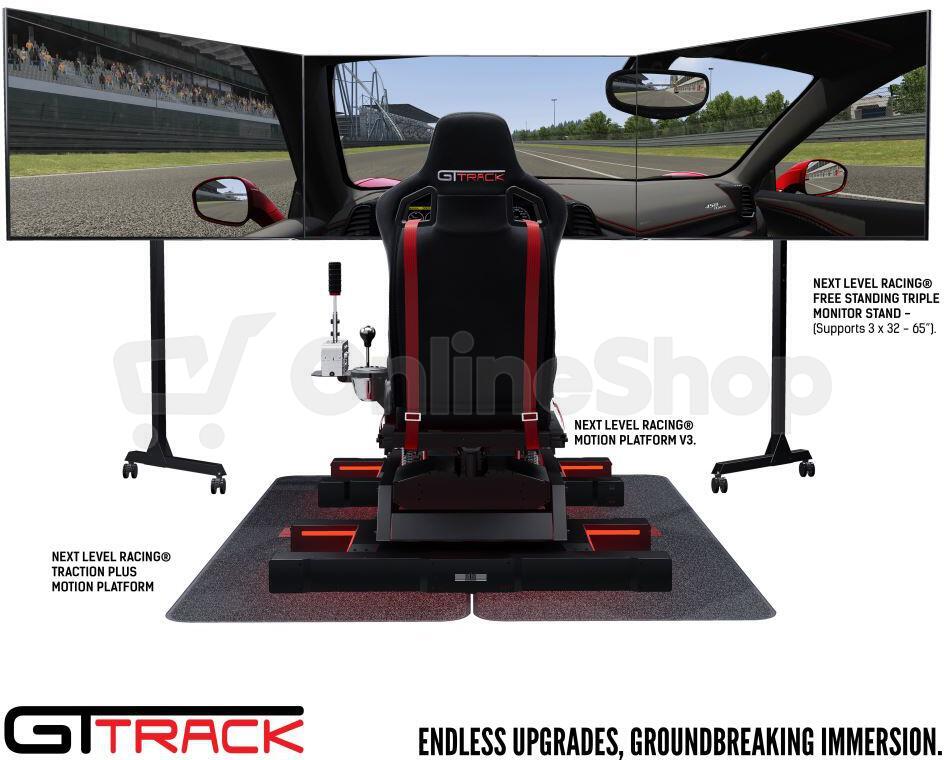 Next Level Racing GT Track Racing Simulator, závodní kokpit (NLR-S009)