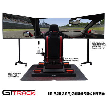 Next Level Racing GT Track Racing Simulator, zvodn kokpit (NLR-S009)