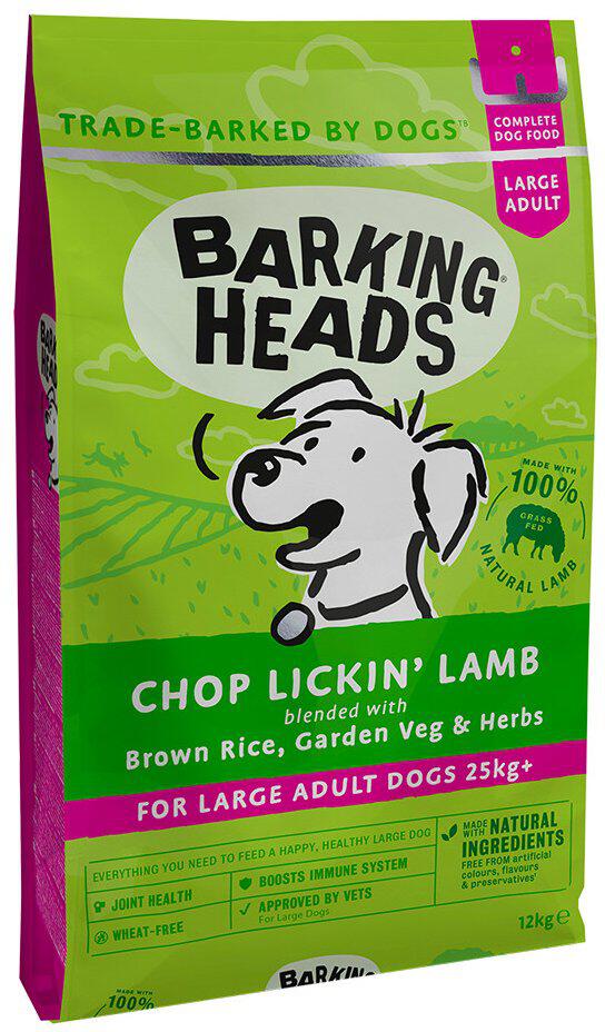 Granule pro psy Barking Heads Chop Lickin’ Lamb 12kg