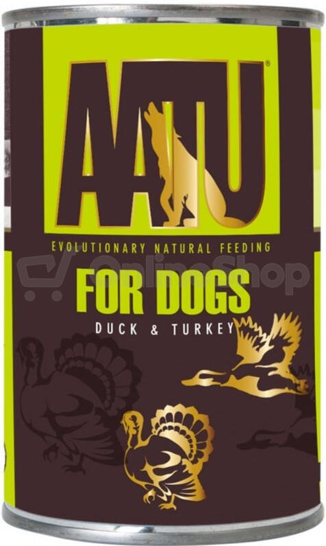 AATU Dog Duck&Turkey konz. 400g