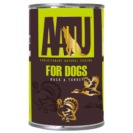 AATU Dog Duck&Turkey konz. 400g