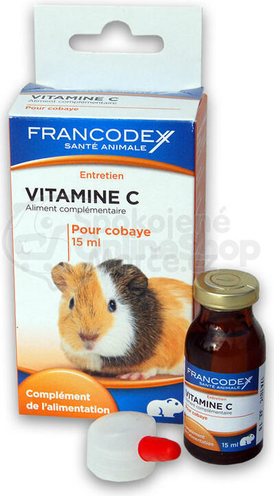Francodex Vitamín C kapky morče 15 ml