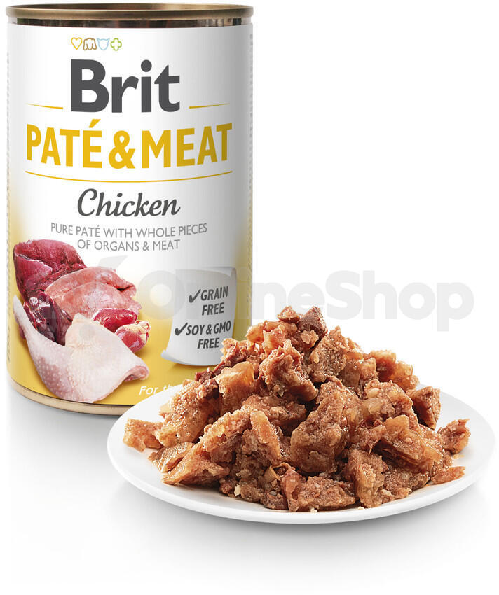 Brit Dog konz Paté & Meat Chicken 400g