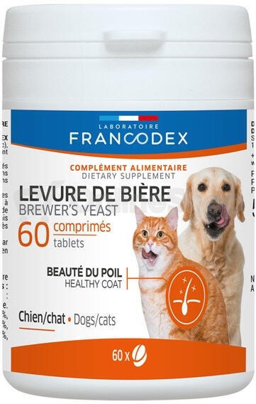Francodex Brewer Yeast (pivovar. kvas) pes,kočka 60tbl