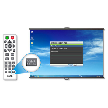 BENQ Dataprojektor TH535 (foto 4)