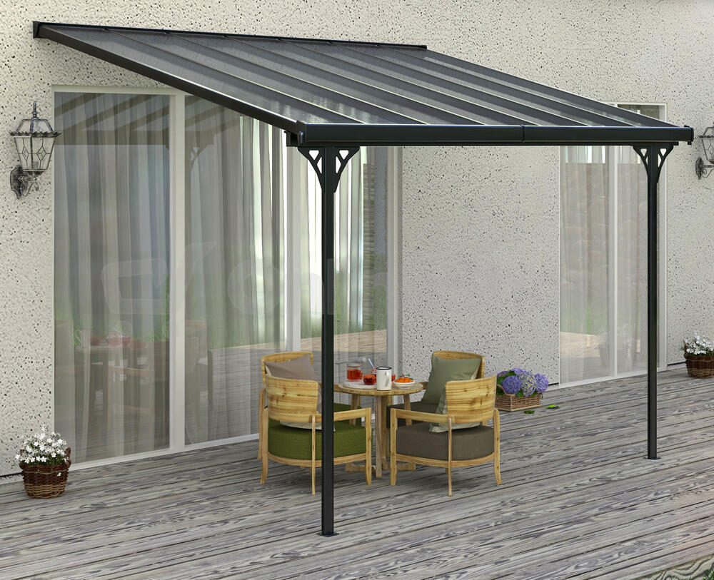 Pergola ROJA BRUCE F - transparentní polykarbonát