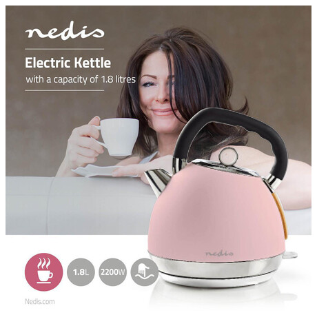 NEDIS KAWK520EPK Soft-Touch- růžová (foto 1)