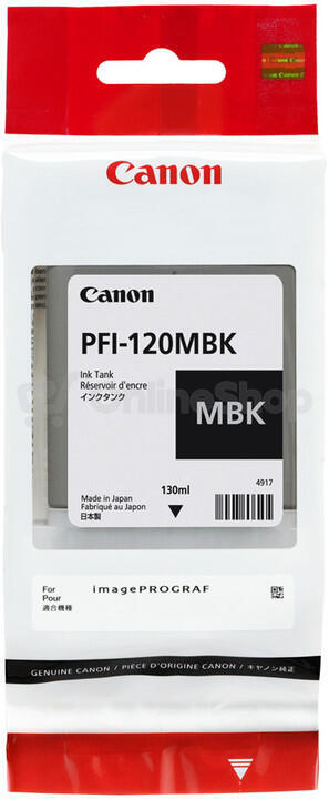 Canon INK PFI-120 MATTE BLACK (2884C001)
