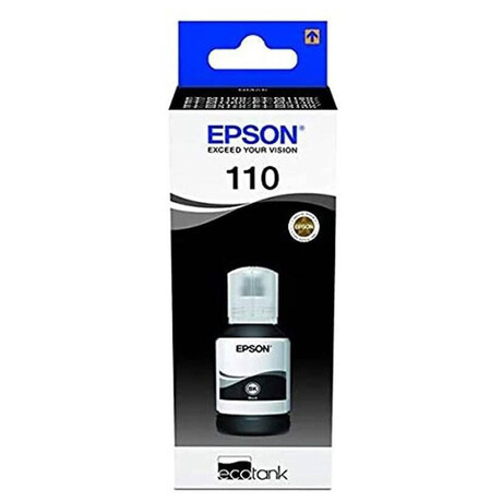 Epson 110 EcoTank Pigment black ink bottle (C13T03P14A)