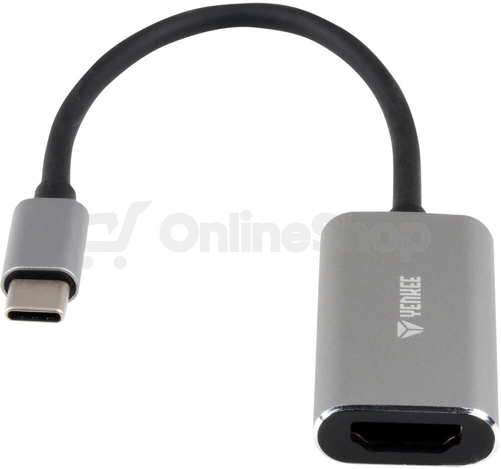 Adapter Yenkee YTC 012, USB C na HDMI 4K