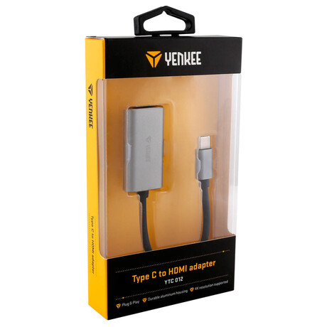 Adapter Yenkee YTC 012, USB C na HDMI 4K