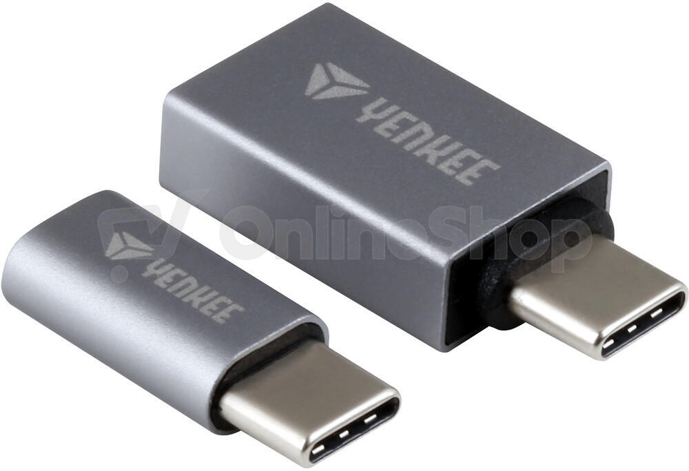 Adaptér Yenkee YTC 021 USB C na Micro USB,USB A