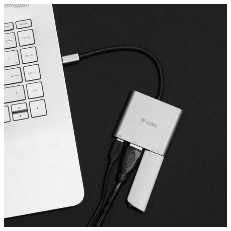 Adaptr YENKEE YTC 031 (USB C / HDMI, USB C, A)