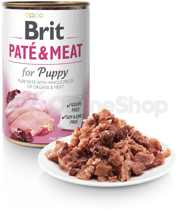 Brit Dog konz Paté & Meat Puppy 800g