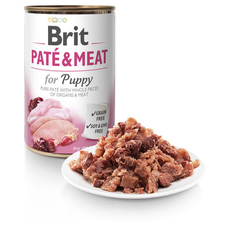 Brit Dog konz Pat & Meat Puppy 800g