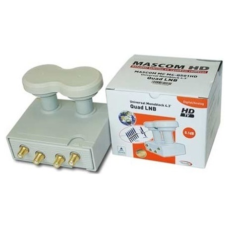AB-COM LNB Mascom Monoblock 4,3 Quad MC&nbsp;M4-QS03 (foto 1)