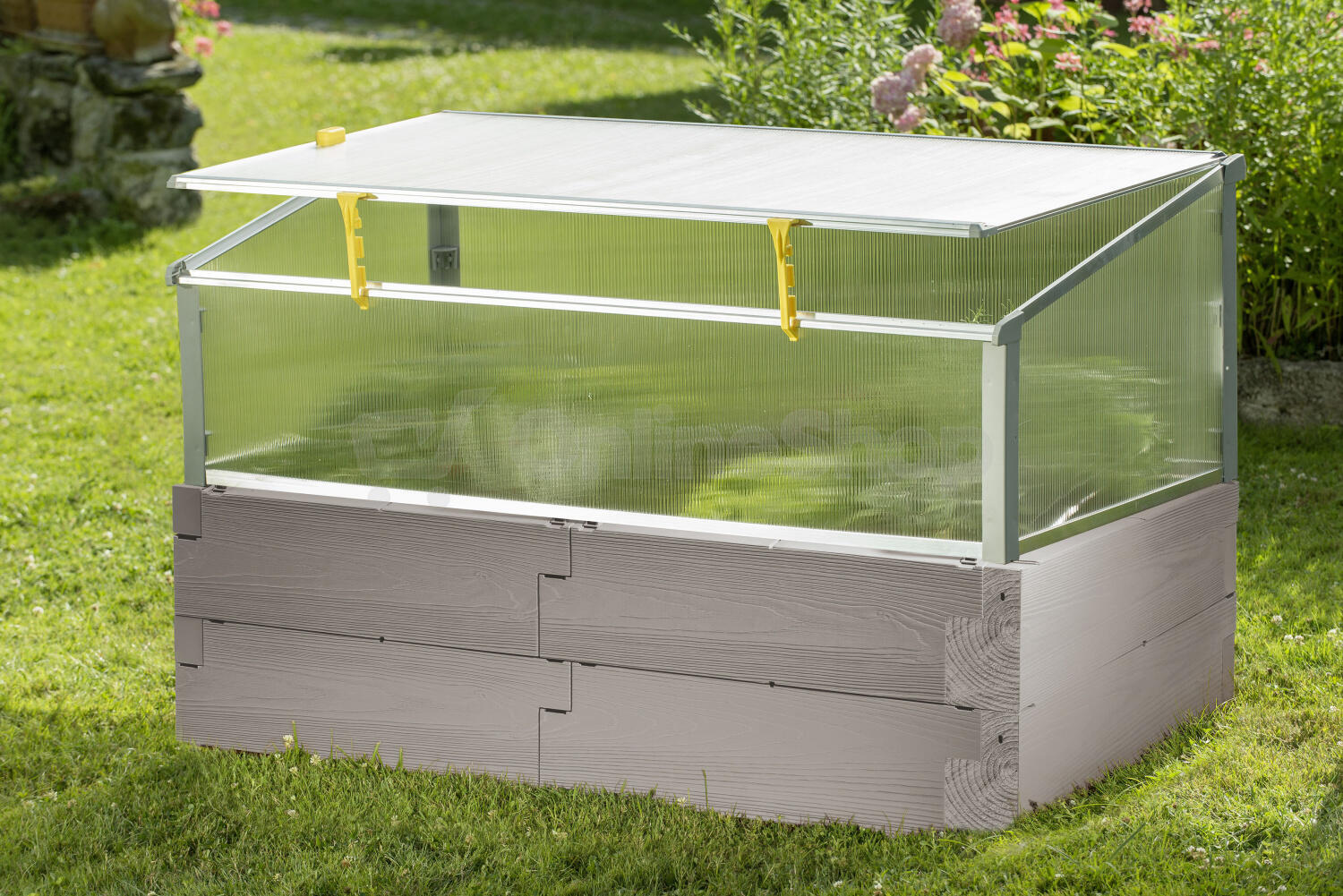 Vyvýšený záhon LanitPlast JUWEL TIMBER LG1690