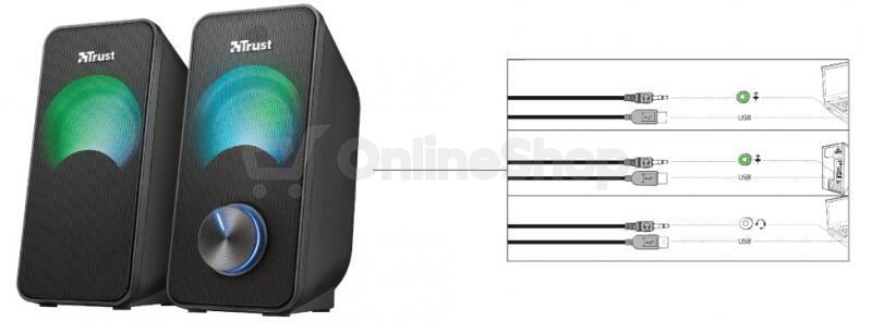 Trust Arys Compact RGB (23120)
