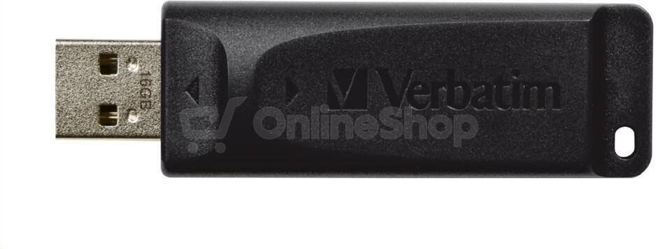 VERBATIM USB Flash Disk Store 'n' Go SLIDER 16GB - černá (98696)